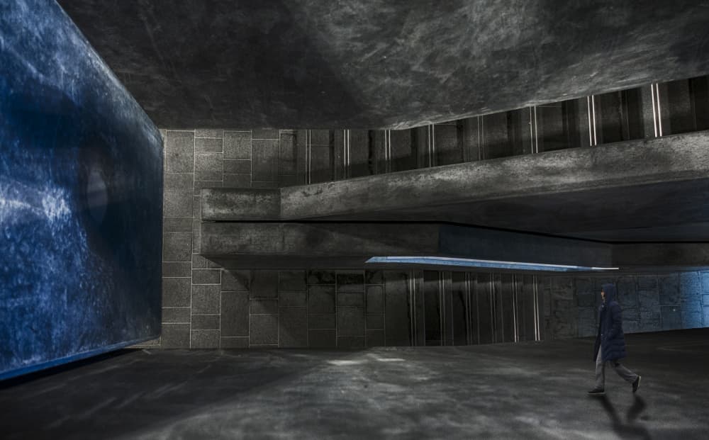 Walking Through Modern Architecture by Greetje van Son — canvas wall art