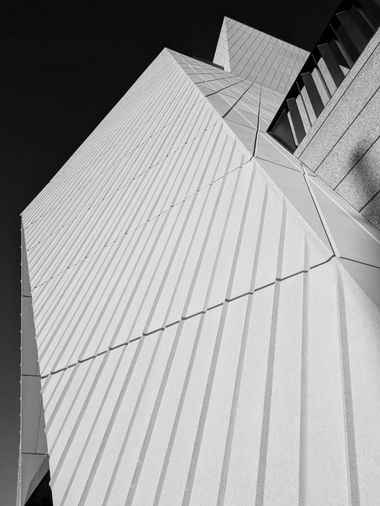 Sharp Architectural Lines by Elizabeth Allen — canvas wall art