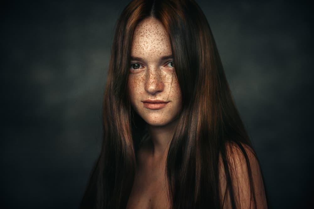 Natural Freckled Beauty by Konstantin Pilipchuk — canvas wall art