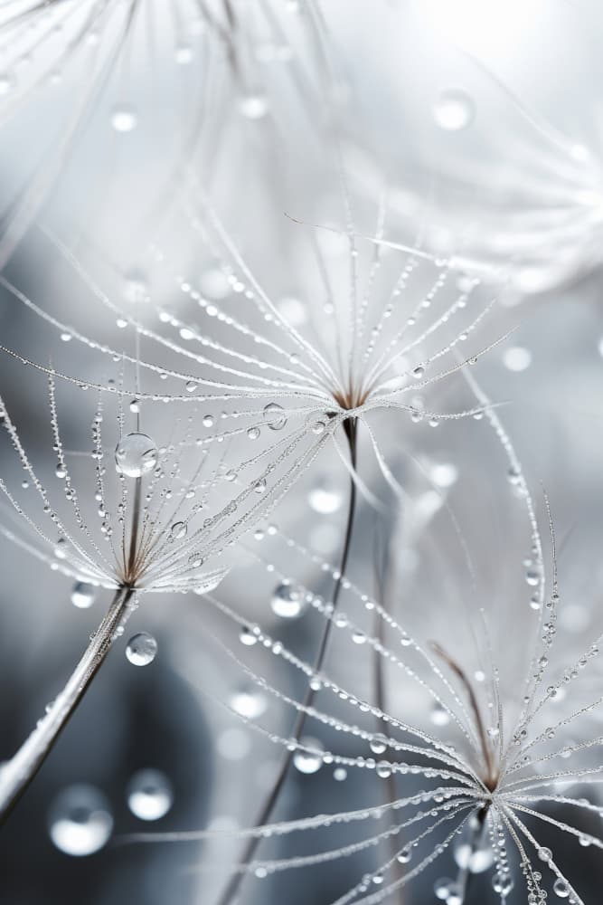 Delicate Dew Dance by Treechild — canvas wall art