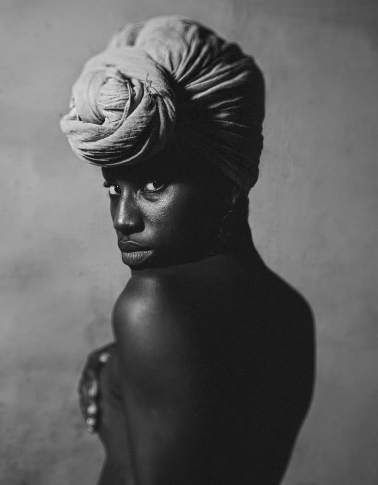 Intense Turban Gaze by Daniel Martínez — canvas wall art