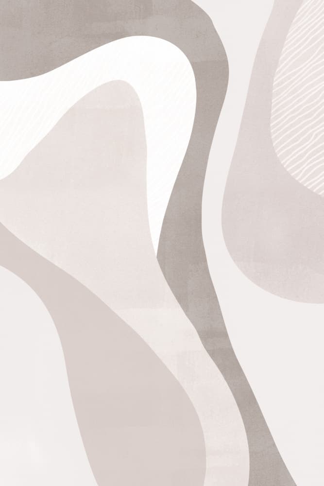 Fluid Organic Shapes by Melloi Art Prints — canvas wall art
