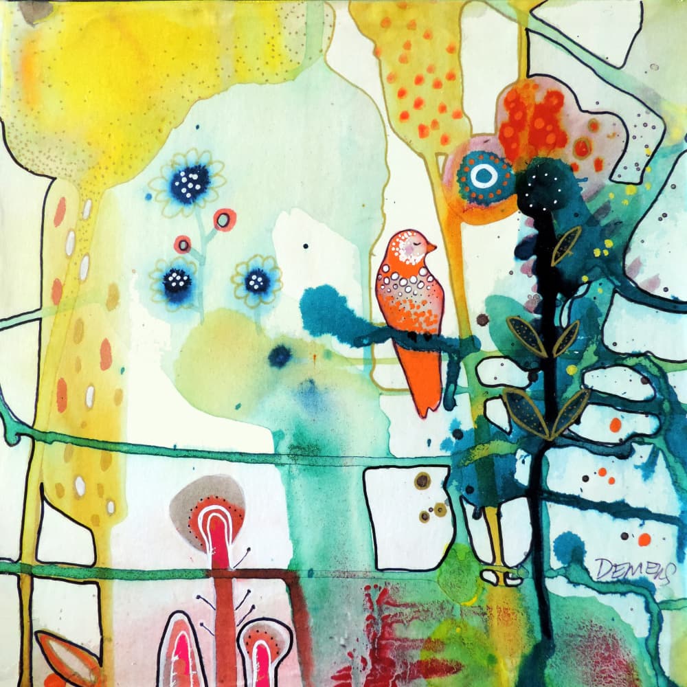 Murmure by Sylvie Demers — canvas wall art
