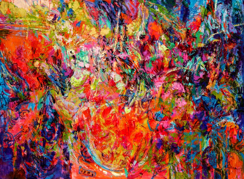 Ethereal Blossom Glow by Dorothy Fagan — canvas wall art