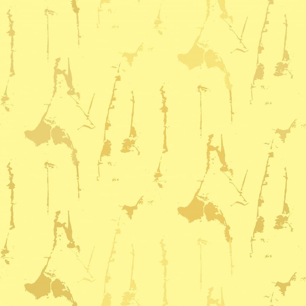 Golden Abstract Flow by Marika Barsrsind — canvas wall art