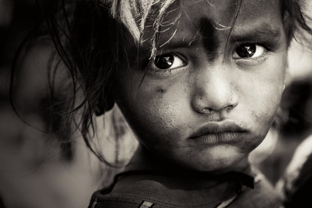 Pensive Young Girl by Gloria Staffa — canvas wall art