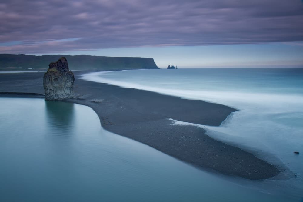 Sea Stack Twilight Coast by Amnon Eichelberg — canvas wall art