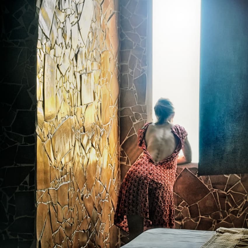 Bright Window Solitude by ambra — canvas wall art