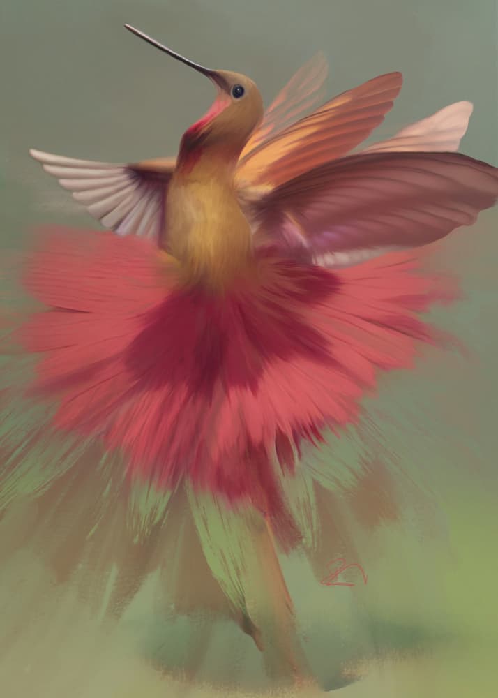 Ecstasy of Flight by Ruth Day — canvas wall art