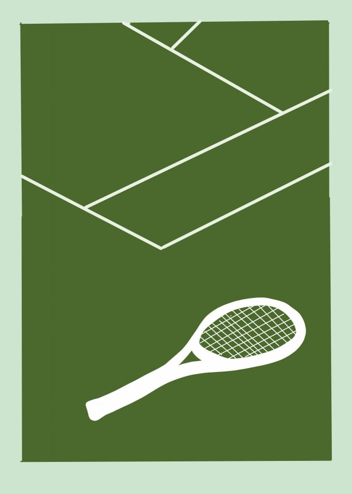 Tennisclubno03 by Treechild — canvas wall art
