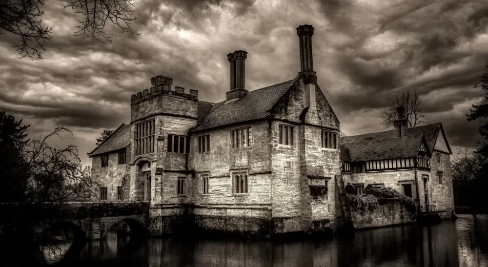 Mysterious Old Castle by Lee Kershaw — canvas wall art