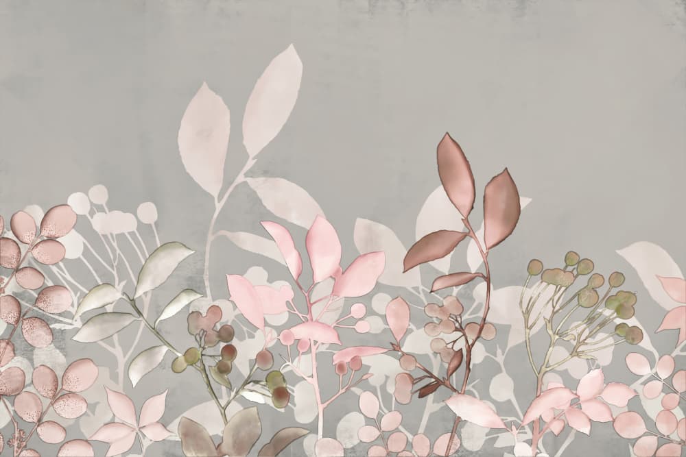 Soft Pastel Botanicals by Andrea Haase — canvas wall art