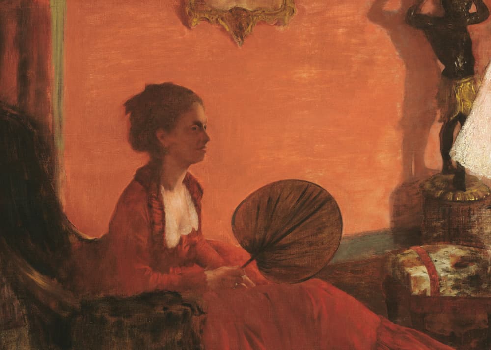 Madam Camus by Edgar Degas — canvas wall art