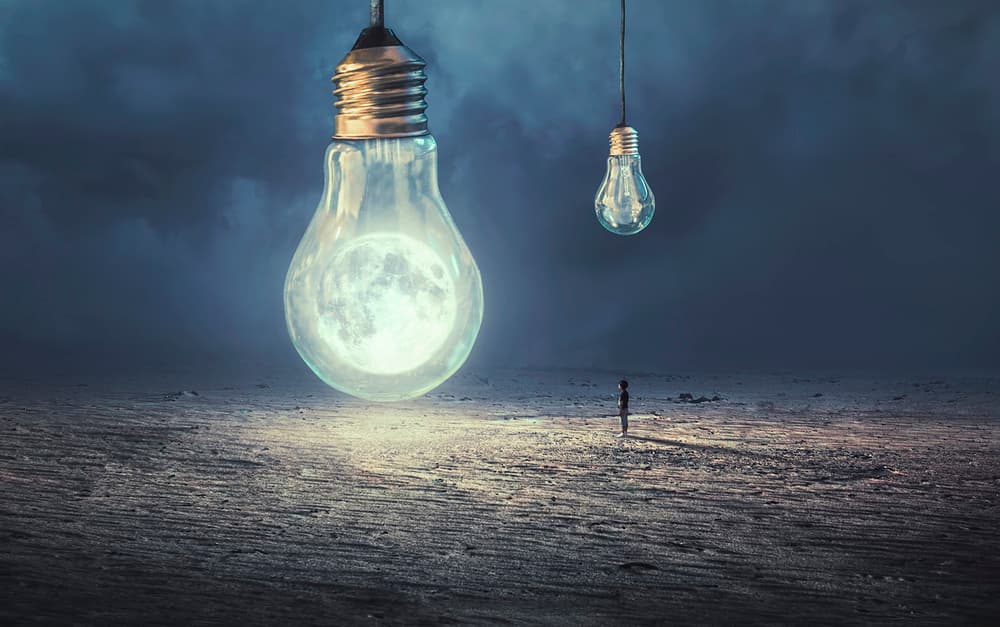 Moon Light Inspiration by Sulaiman Almawash — canvas wall art