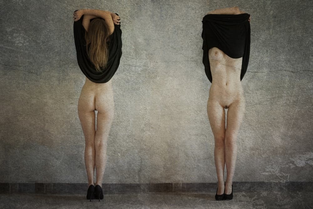 Undressing Figures by Igor Genovesi — canvas wall art