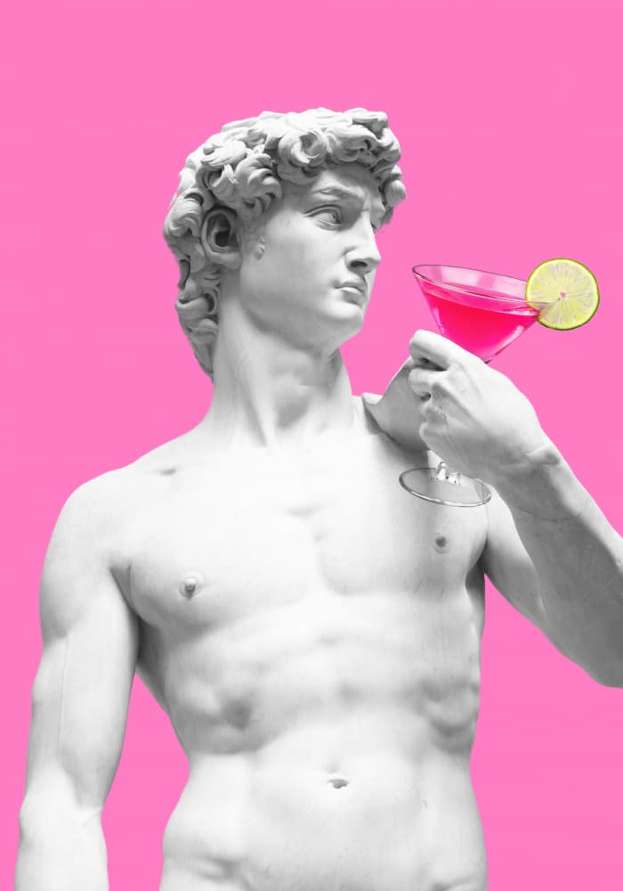 Classic Cocktail Twist by Athene Fritsch — canvas wall art