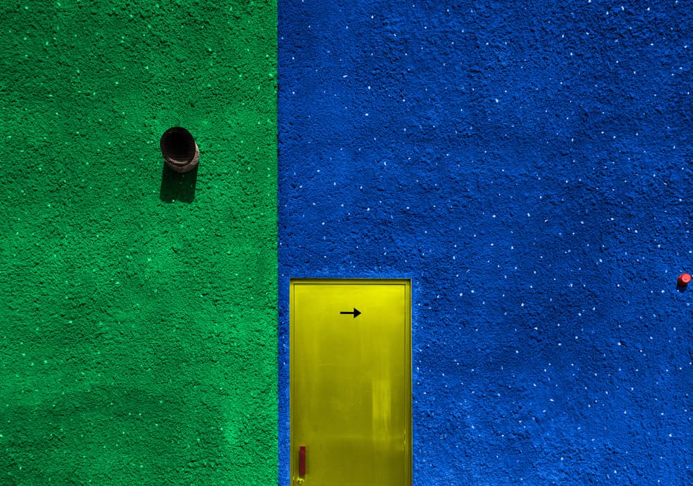 Vibrant Color Block by Muhammad Almasri — canvas wall art