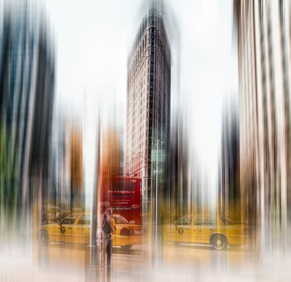 Dynamic Flatiron New York by Carmine Chiriacò — canvas wall art