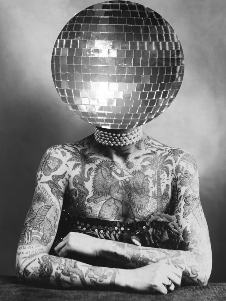 Tattooed Disco Figure