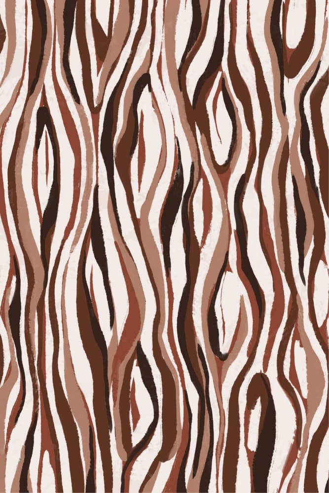 Earthy Waves by Treechild — canvas wall art