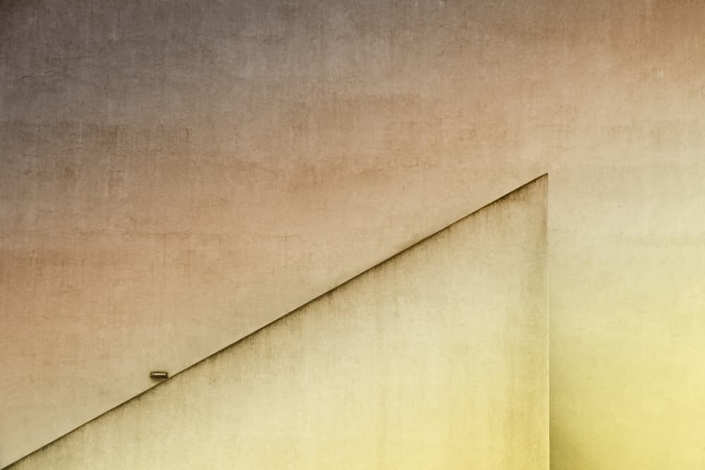 Geometric Wall Corner by Rolf Endermann — canvas wall art