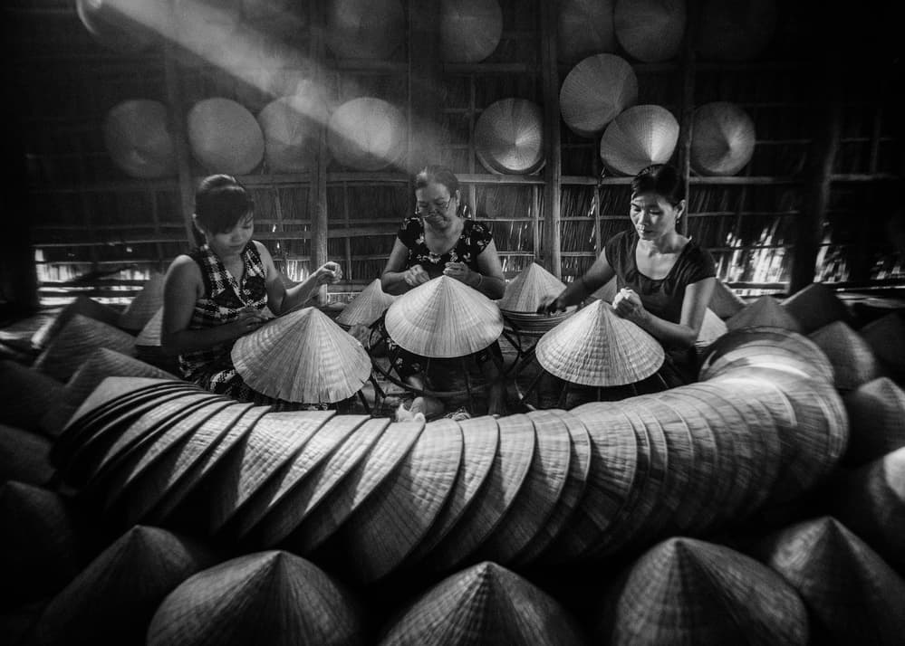 Traditional Hat Makers by ADIREK M — canvas wall art