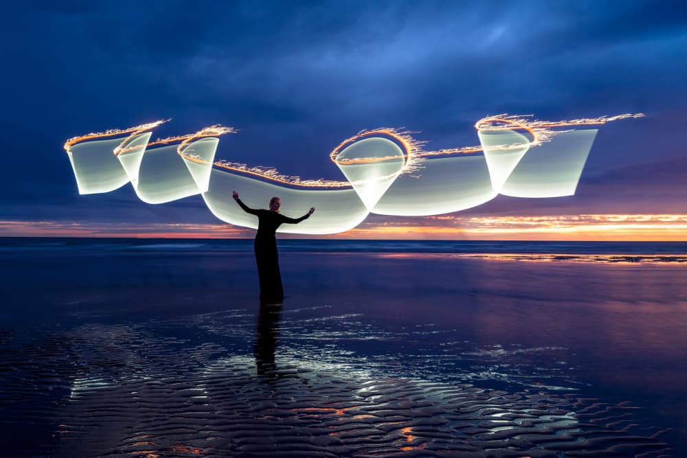 Magic Light Horizon by Els Keurlinckx — canvas wall art