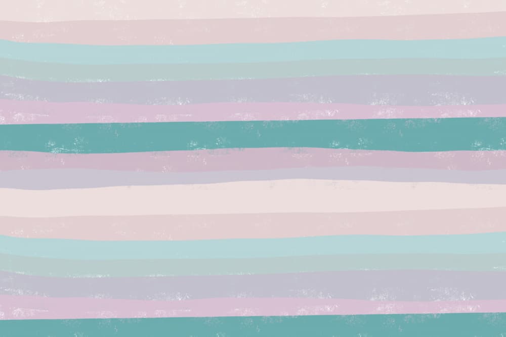 Horizontal Stripes In Soothing Tones by uplusmestudio — canvas wall art