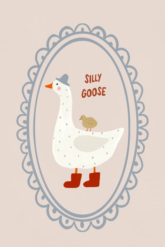 Sillygoose by Treechild — canvas wall art