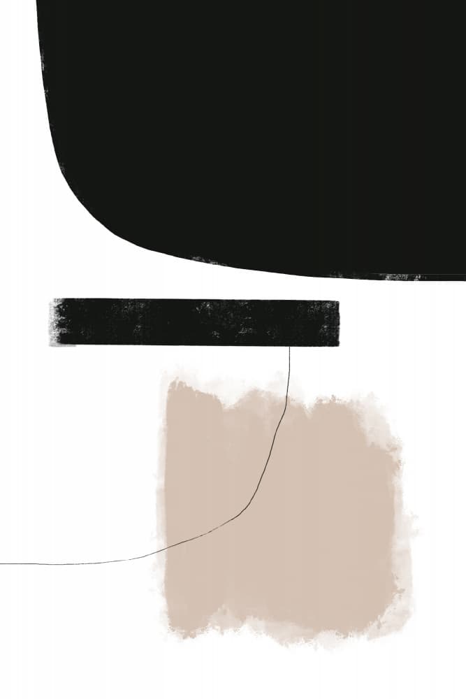 Minimalist Balance by uplusmestudio — canvas wall art