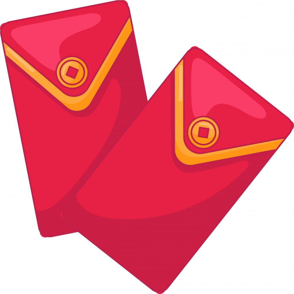 Lucky Red Envelopes by Marika Barsrsind β canvas wall art