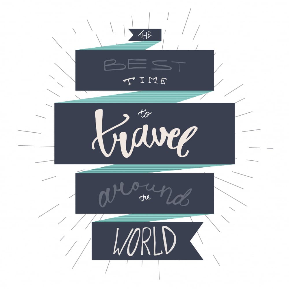 Best Time Travel World by Marika Barsrsind — canvas wall art