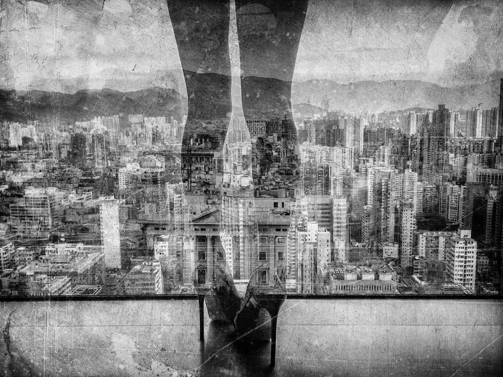 Urban Fashion Skyline by Erik Schottstaedt — canvas wall art