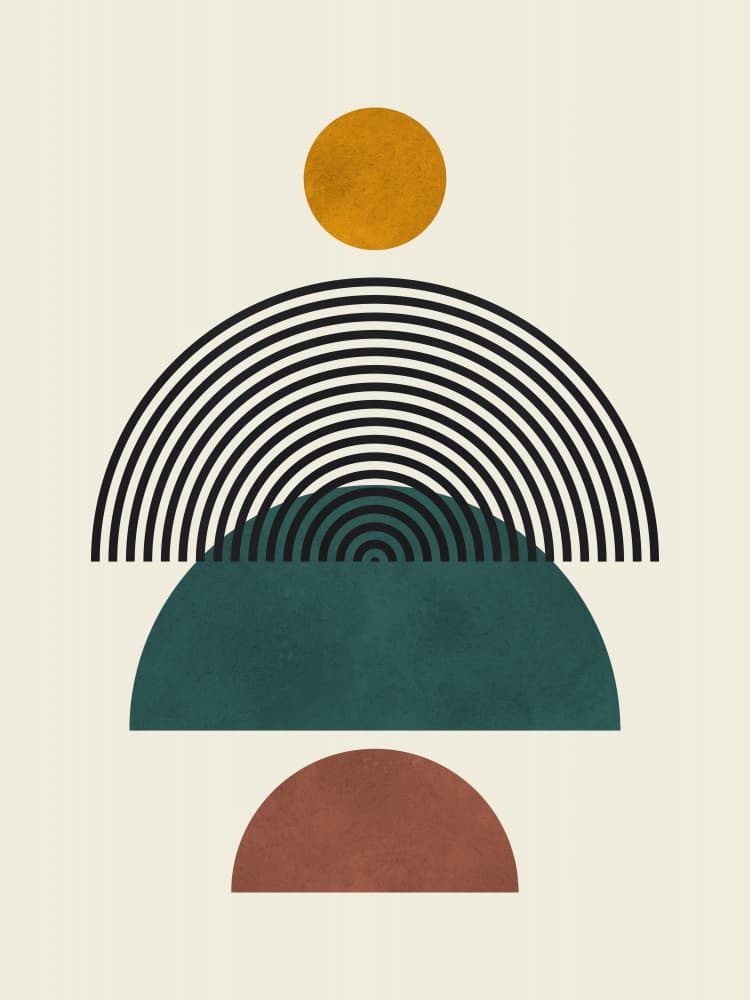 Desert Sun Arches by Vitor Costa — canvas wall art