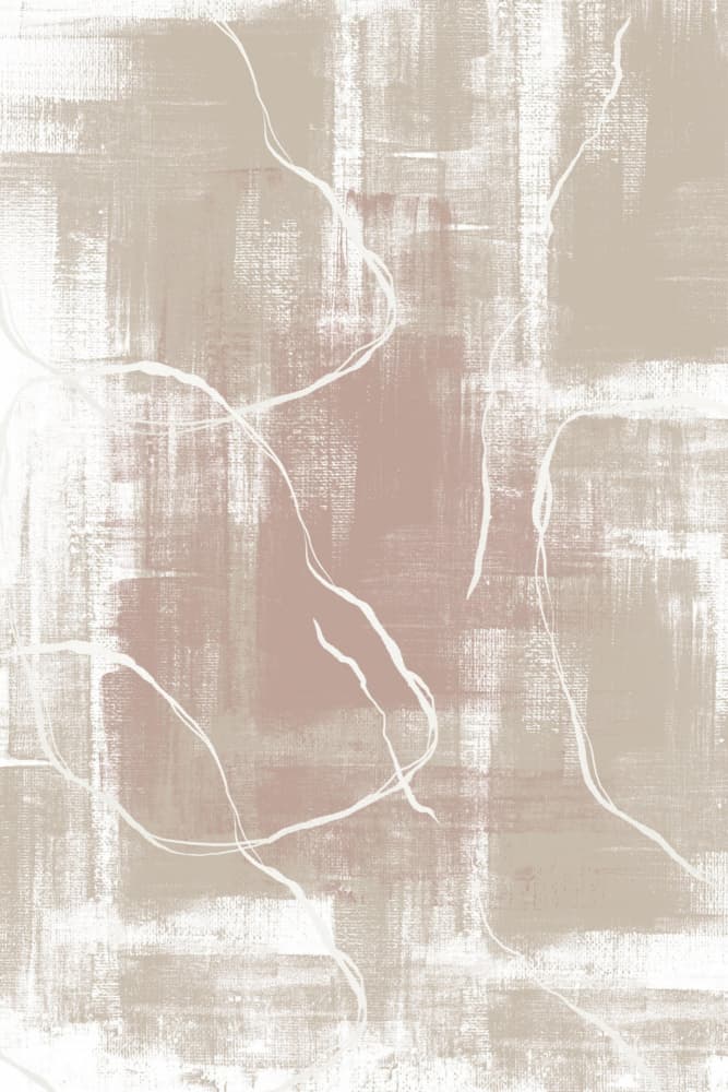 Muted Organic Flow by Sally Ann Moss — canvas wall art