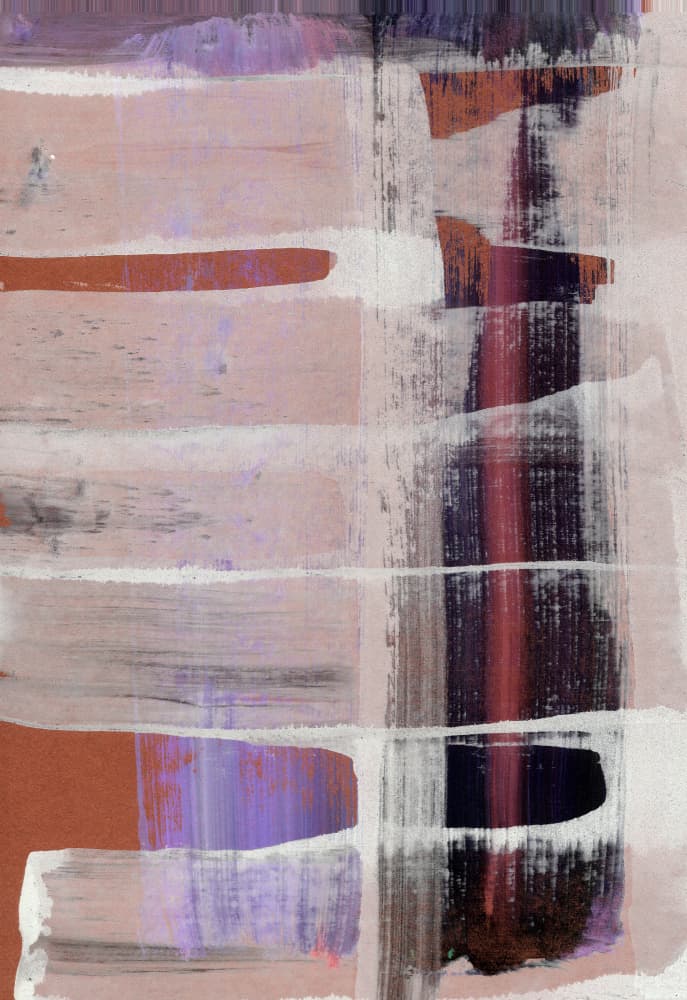 Abstract Brushstroke Study by Annick — canvas wall art