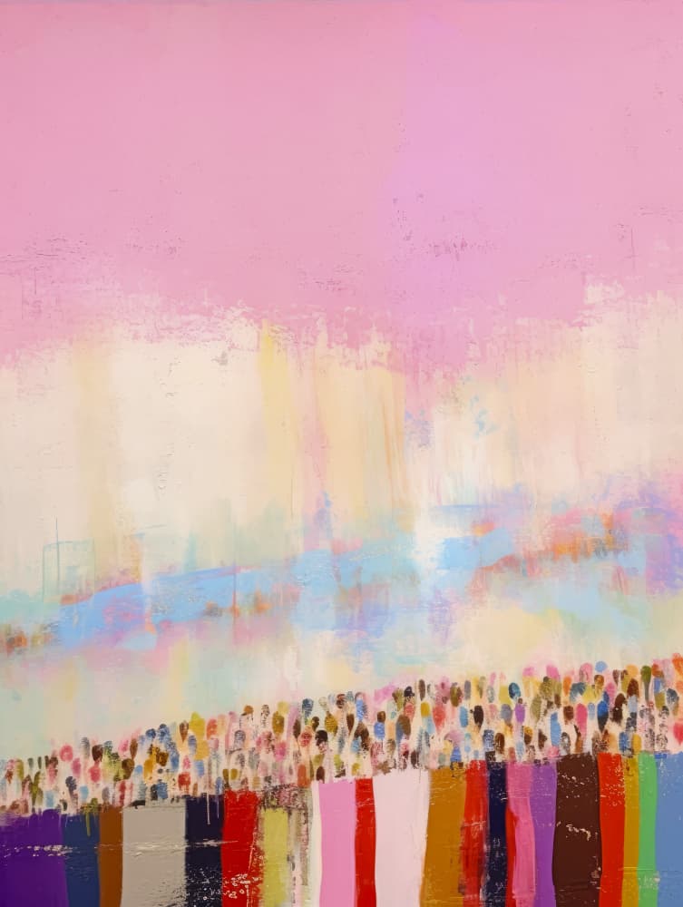 Pastel Reverie by Treechild — canvas wall art