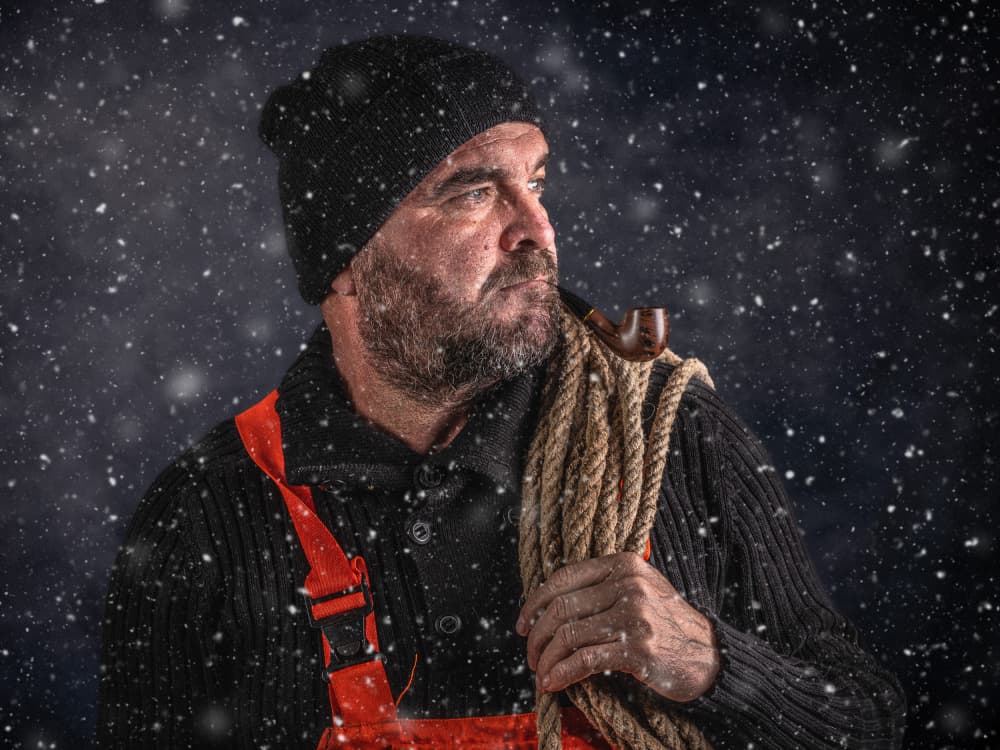 Winter Night Mariner by Joško Šimic — canvas wall art