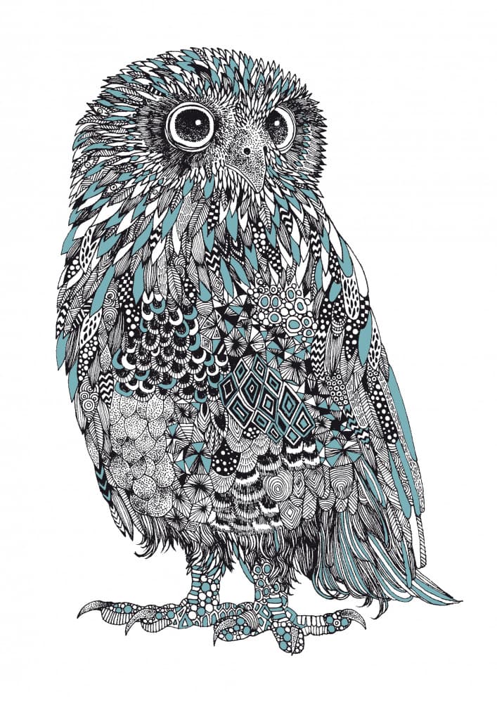 Wise Intricate Owl