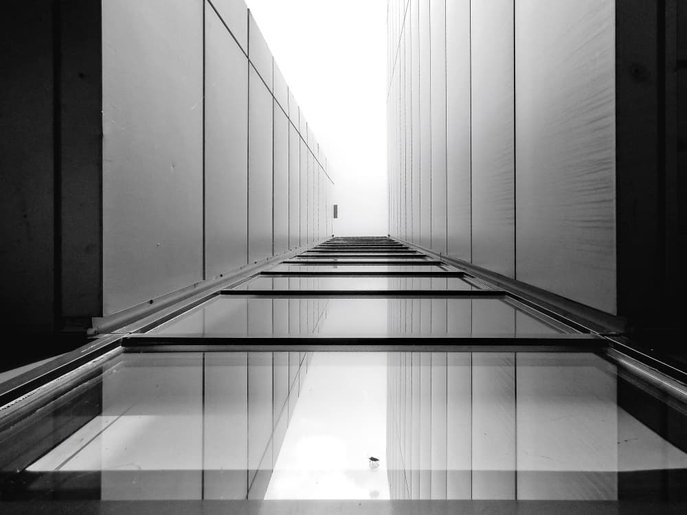 Skyscraper Geometry by Henk van Maastricht — canvas wall art