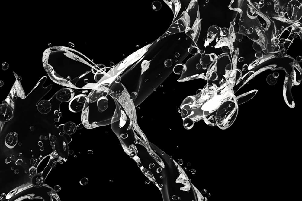 Abstract Liquid Motion by Rafal Kulik — canvas wall art