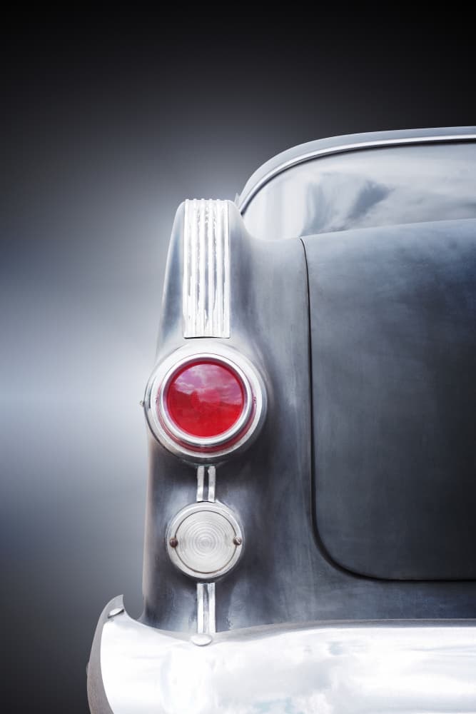 Classic Car Tail Light by Beate Gube — canvas wall art