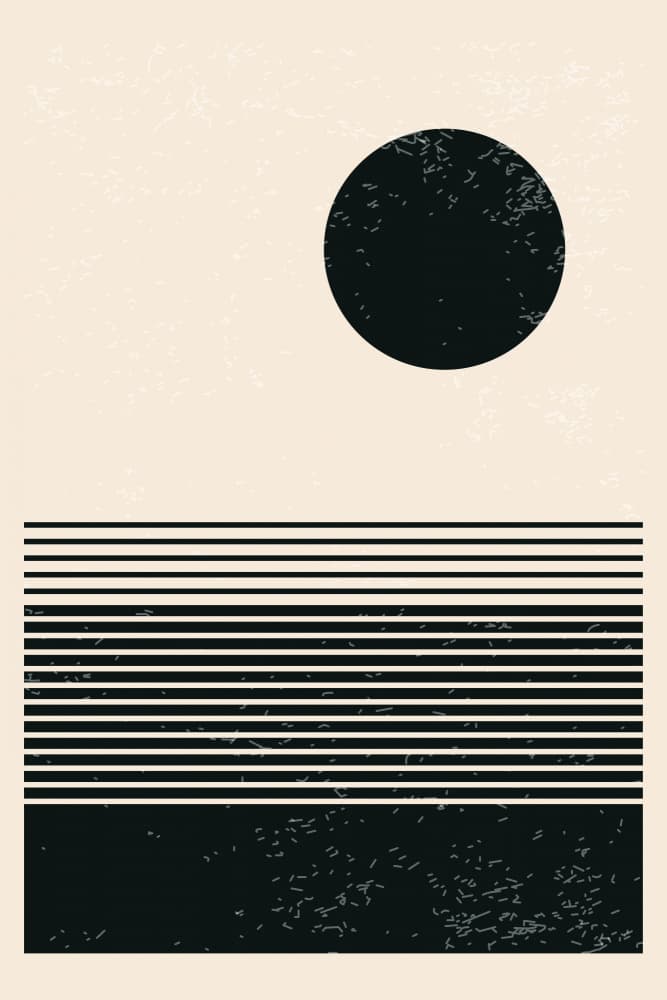 Desert Sun Lines by jay stanley — canvas wall art
