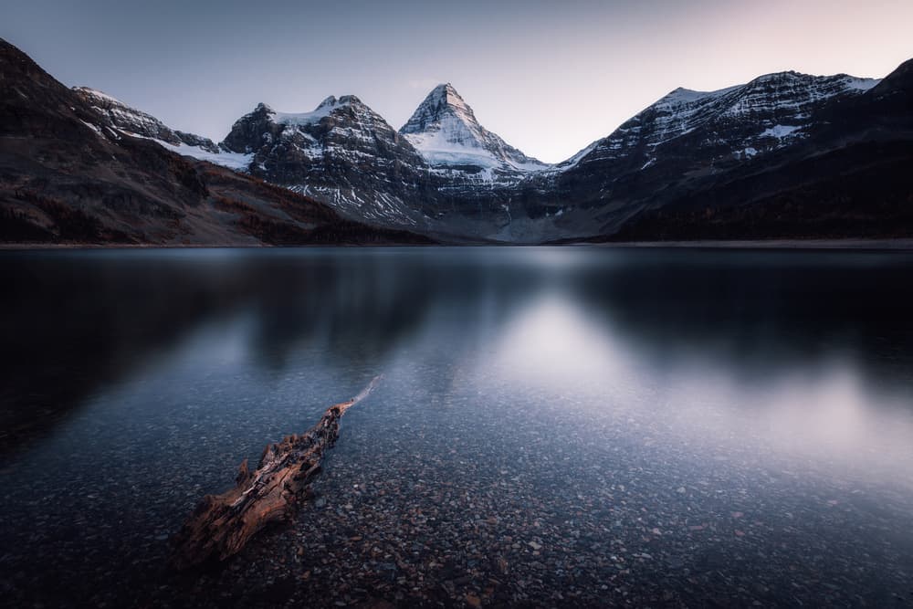 Tranquil Mountain Reflection by Jason Ma — canvas wall art