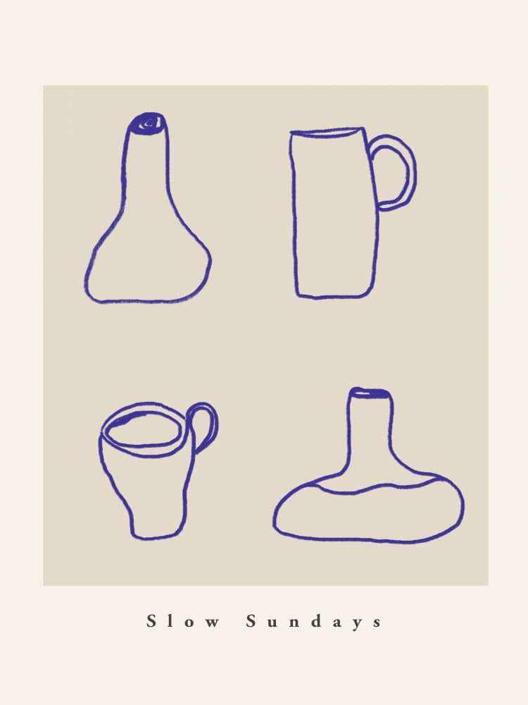 Abstract Pottery Lines