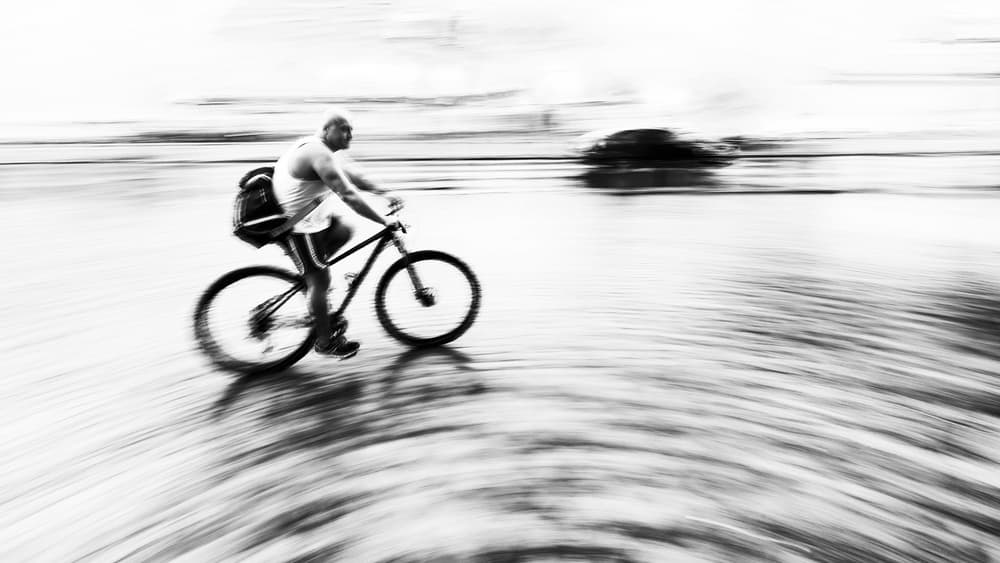 Urban race by Marius Cinteza — canvas wall art
