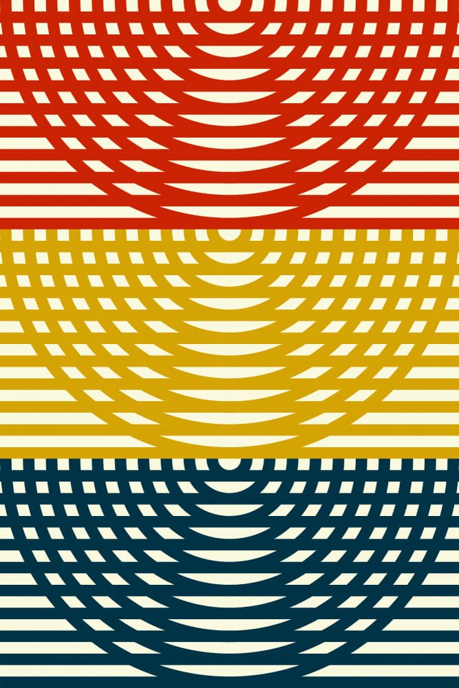 Geometric Color Waves