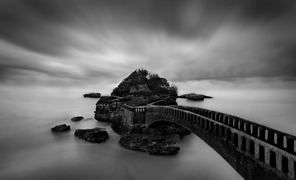 Ethereal Island Bridge by Ritxard Perez — canvas wall art