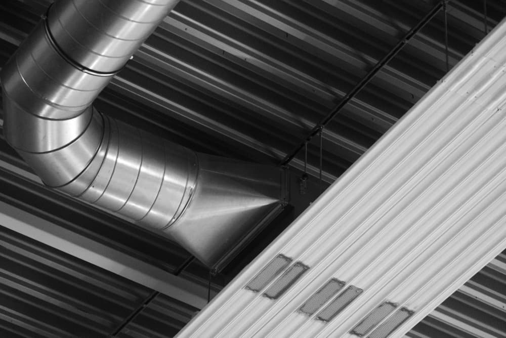 Industrial Ceiling Ducts by Fred Louwen — canvas wall art