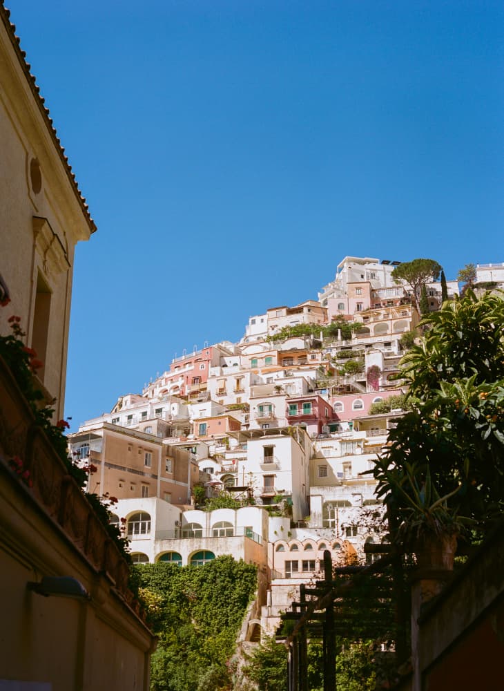 Positano Hillside Town by Bethany Young — canvas wall art